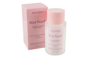 Тонер для підтримки мікробіому шкіри з екстрактом центели азійської і рисом Rice touch Hollyskin 200мл