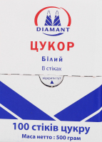 Сахар белый в стиках Diamant к/у 100шт