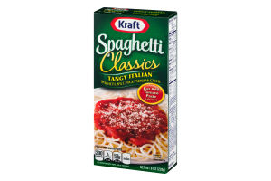 Kraft Spaghetti Classics Tangy Italian