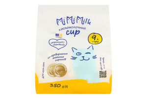 Сир кисломолочний 9% Mimimilk м/у 350г