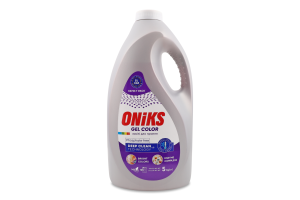 Засіб д/прання Gel Color рідкий 5кг Oniks
