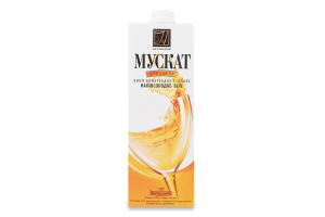 Вино Натхнення Мускат Царський 1 л т/пак. біле (Агро-Дар)