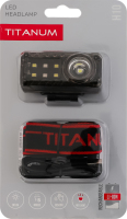 Фонарик налобный светодиодный аккумуляторный 80lm 6500K/12000K №TLF-H10 Titanum 1шт