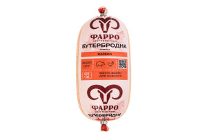 Колбаса вареная Бутербродная Фарро 1c м/у 0.45кг