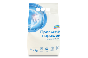 Порошок пральний універсальний для автоматичного і ручного прання Aro 2.4кг