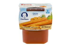 Gerber 2nd Foods Carrots - 2 Ct