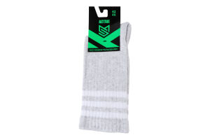 Шкарпетки MovementStandard Active №MS M0350S 00 42-45 сірий-білий