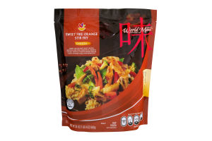 Ahold World Menu Chinese Sweet Fire Orange Stir Fry Chicken