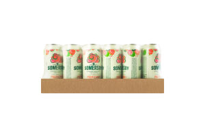 Сидр 500мл 4.7% обычный шипучий сладкий Персик-гуава Somersby ж/б