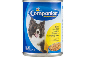 Companion Dog Food Herb Roasted Chicken Flavor