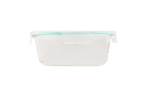 Контейнер д/зберігання 950мл скло круглий з кришкою KYYW450