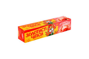 Чипсы картофельные со вкусом крабов Золотисті к/у 100г