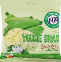 Кабачки сушені з смаком сметани та зелені 25г Garden Gadz