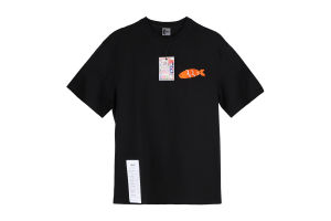 Футболка Чайка-Чек чорна М