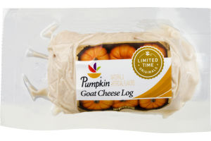 Ahold Goat Cheese Log Pumpkin