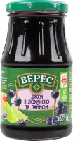 Джем с голубикой и лаймом Верес с/б 385г