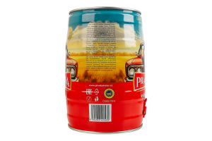 Пиво 5л 4% классическое светлое фильтрованное пастеризованное Prazacka ж/б