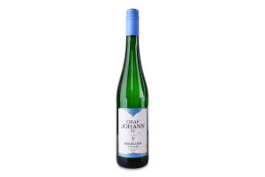 Вино 750мл 12% біле напівсухе Riesling Graf Johann IV пл