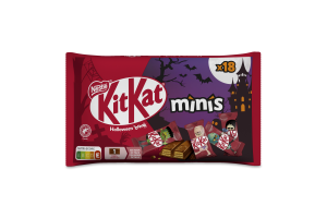 Вафлі у молочному шоколаді Minis Halloween break Kit Kat м/у 18х16.7г