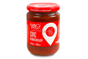 Соус з базиліком стерилізований Неаполітанський Наш продукт і К с/б 450г