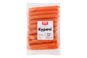 Ковбаски Курячі Дніпровський м'ясокомбінат н/к в/с кг