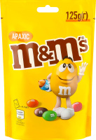 Драже з арахісом та молочним шоколадом вкриті різнокольоровою цукровою глазур'ю M&M's д/п 125г