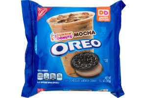 Oreo Cookies Dunkin' Donuts Mocha