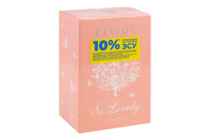 Вода парфюмированная So Lovely Elode 100мл