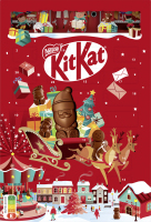 Набор кондитерских изделий Адвент календарь Kit Kat к/у 208г