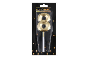 Свічка Buromax Цифра 8