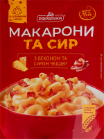 Макароны с беконом и сыром Чеддер Pripravka д/п 150г