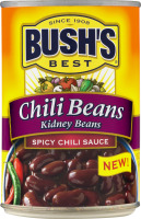 BUSH'S BEST Chili Beans Kidney Beans Spicy Chili Sauce