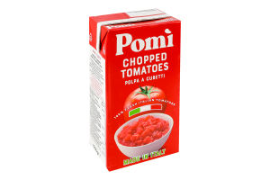 Томаты нарезанные кубиками пастеризованные Pomi т/п 1кг