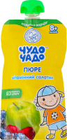 Пюре фруктово-ягодное для детей от 8мес гомогенизированное стерилизованное Витаминный салатик Чудо-Чадо д/п 180г