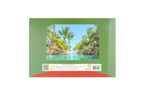 Альбом д/малювання з перфорацією на скобі 8аркушів Апельсин