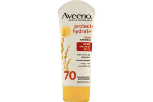 Aveeno Active Naturals Protect+Hydrate Lotion Sunscreen SPF 70
