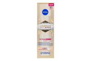 Флюид тонирующий светлый 3в1 SPF 30 Luminous630 Nivea 40мл