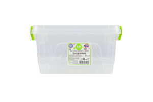 Контейнер универсальный 2.4л 210х188х115мм Квадратный Ал-Пластик 1шт