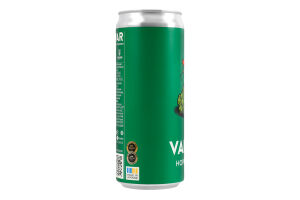 Пиво 0.33л 5.6% світле нефільтроване непастеризоване Hoppy lager Varvar з/б