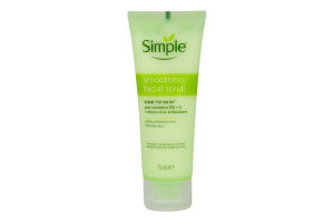 Скраб для лица выравнивающий Kind to skin Simple 75мл
