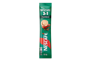 Напиток кофейный растворимый 3в1 Turbo Nescafe м/у 12г