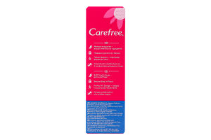 Прокладки ежедневные гигиенические Fresh scent Flexiform Мягкость хлопка Carefree 18шт