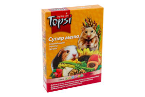 Корм д/гризунів Супер меню 575г Топсі