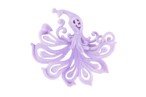 Підвіска Пава оксамит пластик 11х11см 2002-1