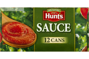 Hunt's Tomatoes Sauce - 12 CT
