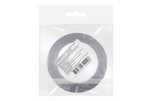 Стрічка д/подарунків мікс срібних тонів №179/36/59/3 сатин 1,2см*22м