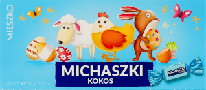 Цукерки зі смаком кокосу Mieszko к/у 220г