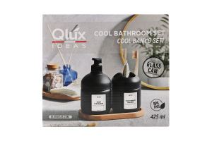 Набор для ванны стекло 0.42л №С-00526 Qlux Ideas 3шт
