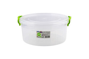 Контейнер универсальный 2.1л 210х200х93мм №3 Круглый Ал-Пластик 1шт