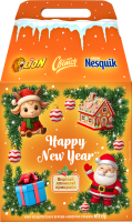 Набор кондитерских изделий Новогодние игрушки Lion&Світоч&Nesquik к/у 612г